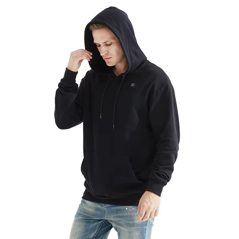 Heated Hoodies Heat Sweaters Men Women Winter Warm Heated Clothes Heat Jacket Heating Sportswear Heating Hoodies Heating Sweater